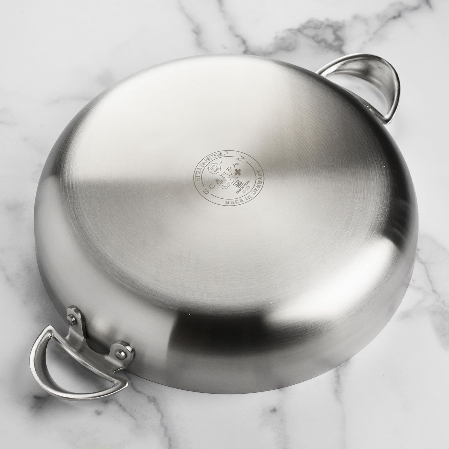 CX+ 12.5" Braiser - 5.5-quart - Stratanium Plus Nonstick Chef's Pan - 5-ply Stainless Steel