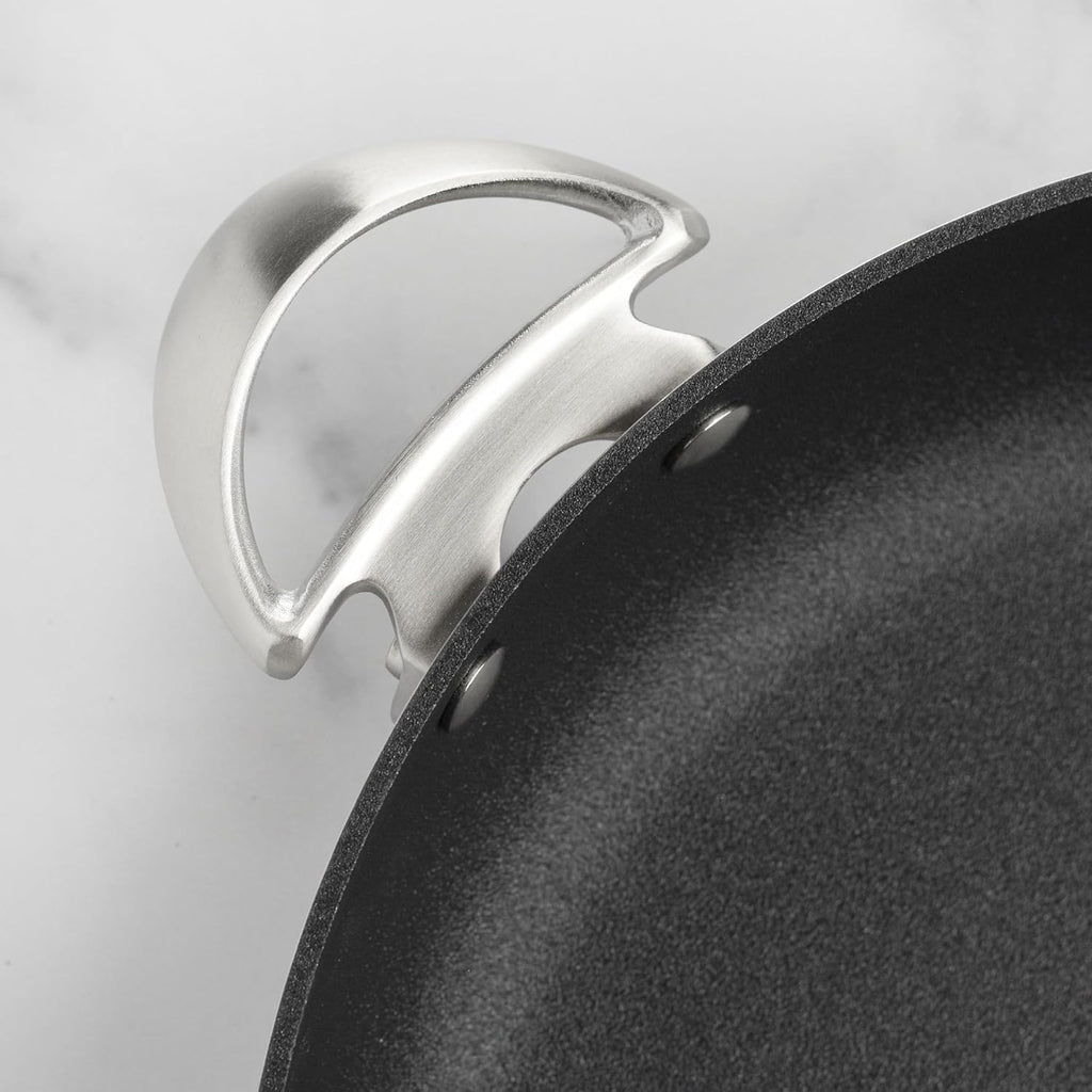 CX+ 12.5" Braiser - 5.5-quart - Stratanium Plus Nonstick Chef's Pan - 5-ply Stainless Steel